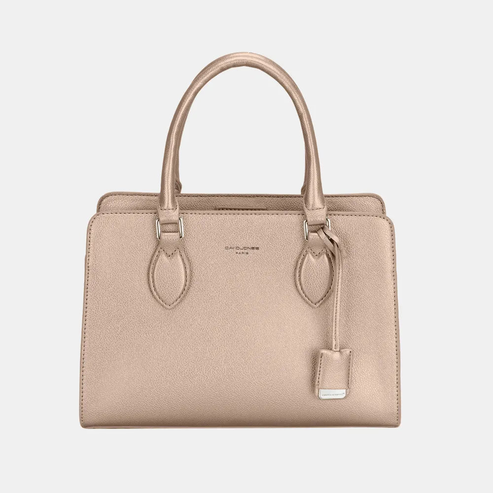 Stylish & Durable David Jones PU Leather Handbag - Premium Handbags from Trendsi - Just $48.99! Shop now at Handbags Specialist Headquarter