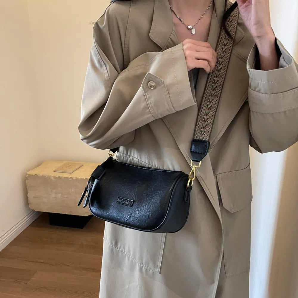 PU Leather Shoulder Bag - Premium Crossbody Bag from Trendsi - Just $27.99! Shop now at Handbags Specialist Headquarter