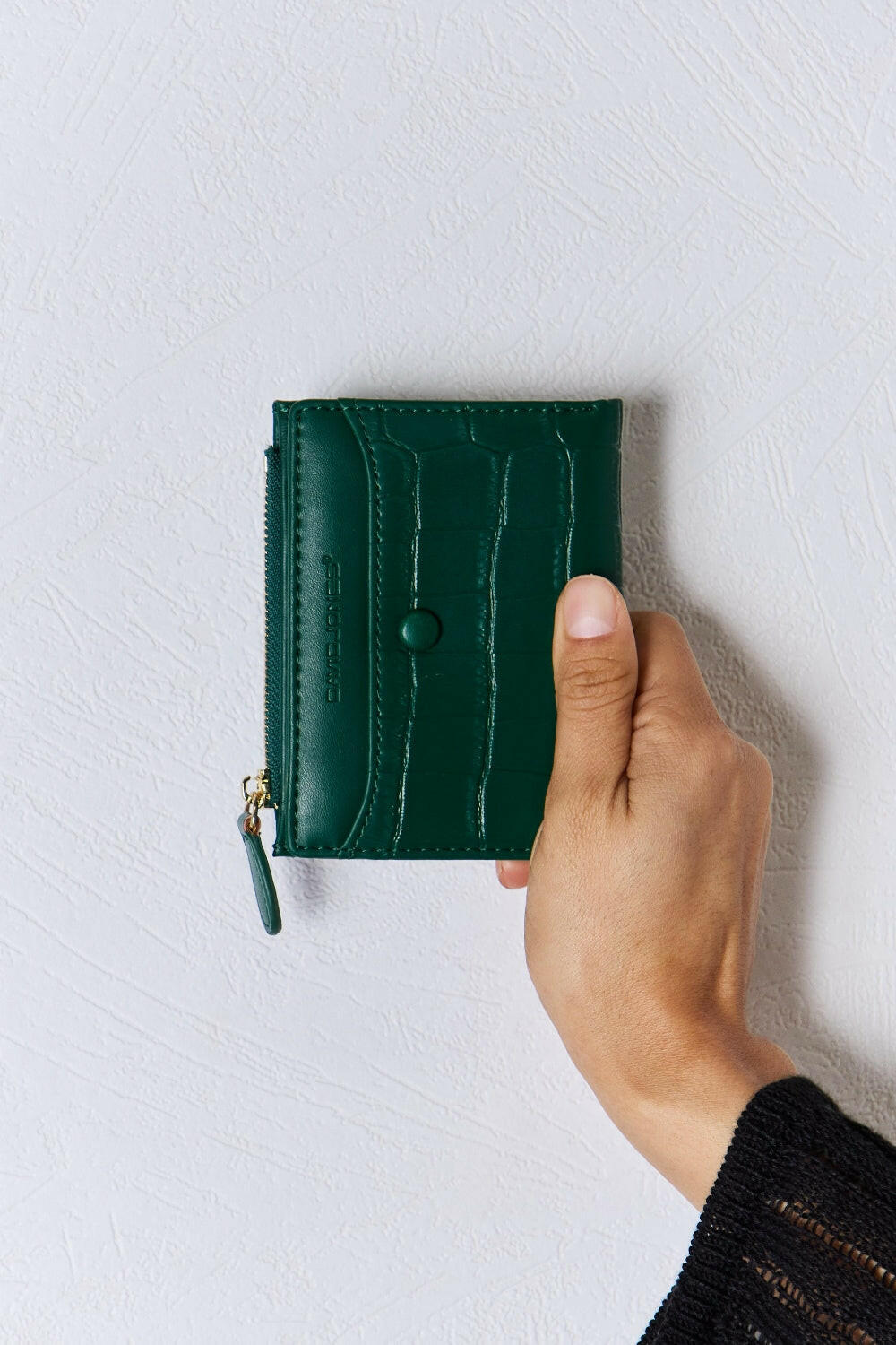 David Jones Texture PU Leather Mini Wallet.