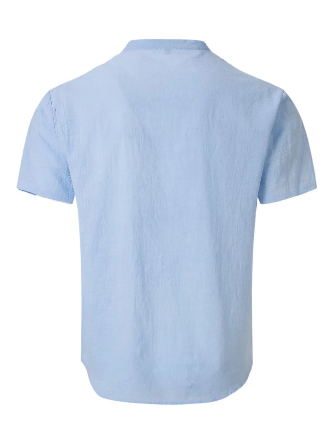 Men's Full Size Button Detail Short Sleeve Polo Plus Size - Premium Men's Shirts from Trendsi - Just $32.16! Shop now at Handbags Specialist Headquarter