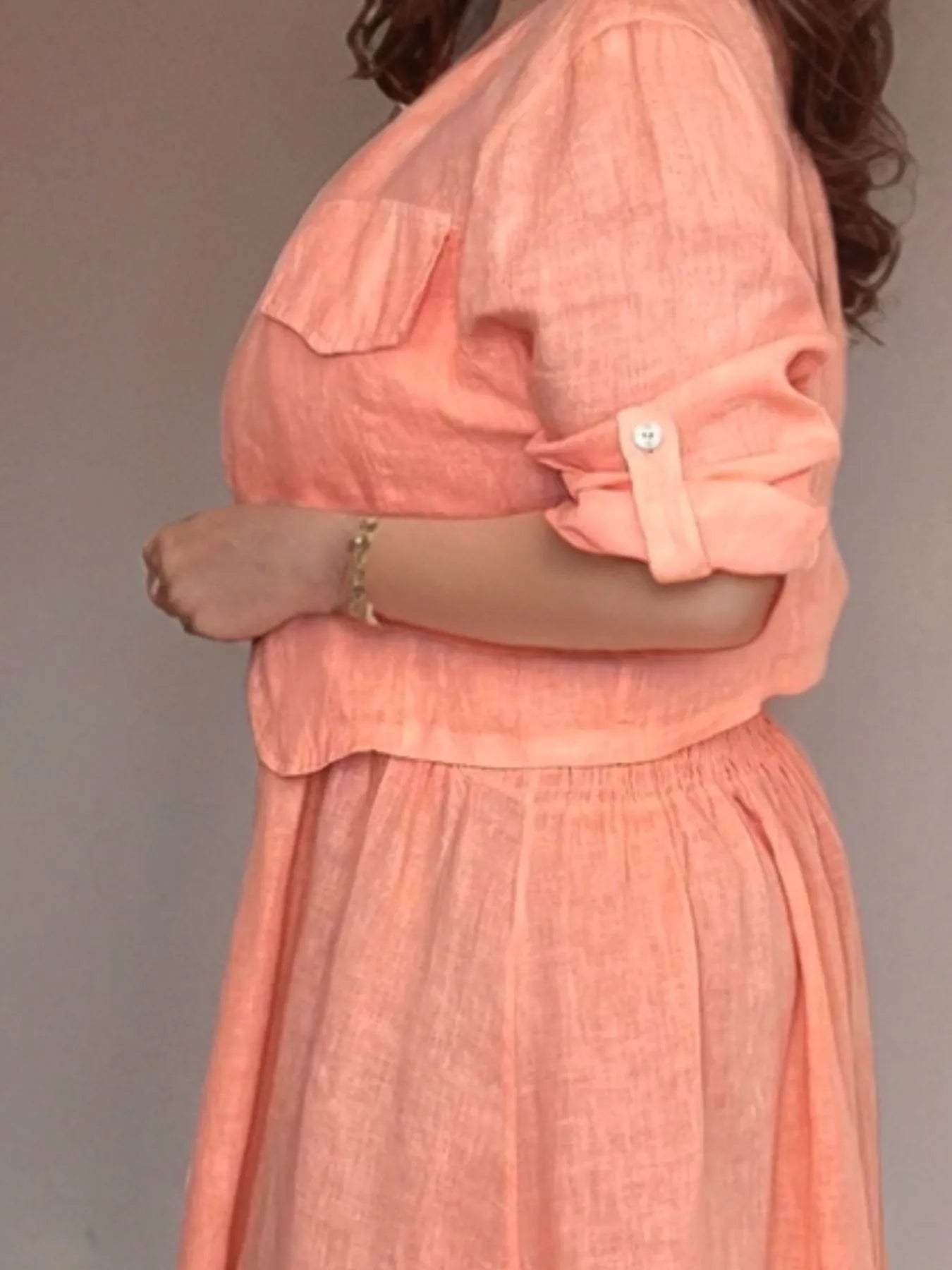 Full Size Smocked Cami Dress and Jacket Set Plus Size - Premium Dresses from Trendsi - Just $48.99! Shop now at Handbags Specialist Headquarter