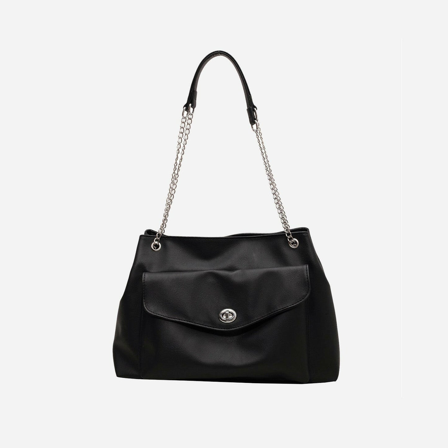 PU Leather Shoulder Bag.
