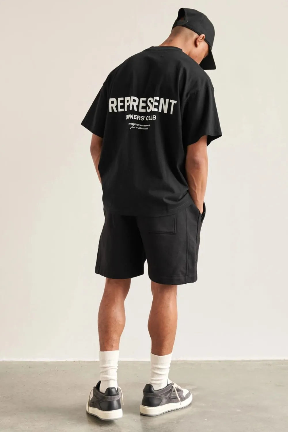 Men's Plus Size Letter Round Neck Half Sleeve T-Shirt - Premium Men's T Shirt from Trendsi - Just $21.32! Shop now at Handbags Specialist Headquarter