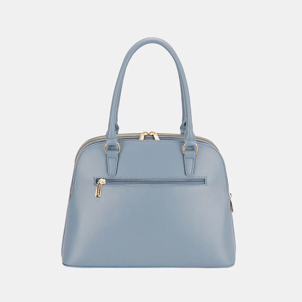 Stylish & Durable David Jones PU Leather Handbag - Premium Handbags from Trendsi - Just $52.99! Shop now at Handbags Specialist Headquarter