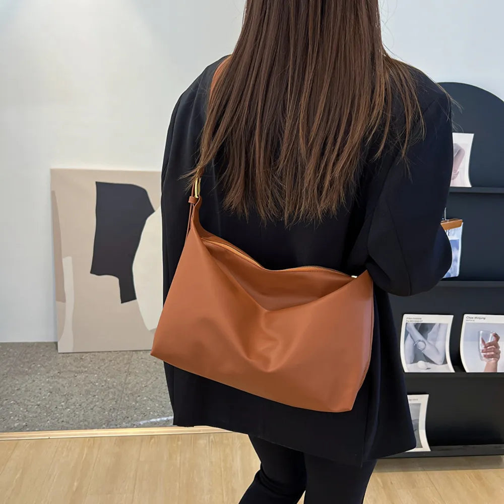 Adjustable Strap PU Leather Handbag - Premium Tote Bag from Trendsi - Just $39.99! Shop now at Handbags Specialist Headquarter