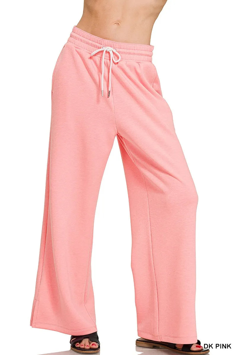 Zenana Scuba Drawstring Pants - Premium Women Pants from Trendsi - Just $26.99! Shop now at Handbags Specialist Headquarter