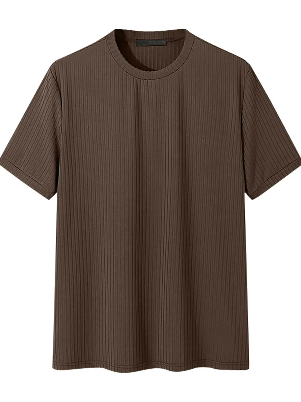 Men's Full Size Round Neck Short Sleeve T-Shirt Plus Size - Premium Men's Shirts from Trendsi - Just $29.54! Shop now at Handbags Specialist Headquarter