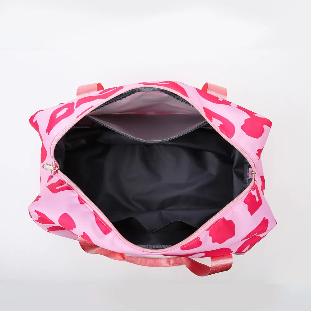 Oxford Cloth Printed Travel Bag - Premium travel-bag from Trendsi - Just $44.99! Shop now at Handbags Specialist Headquarter
