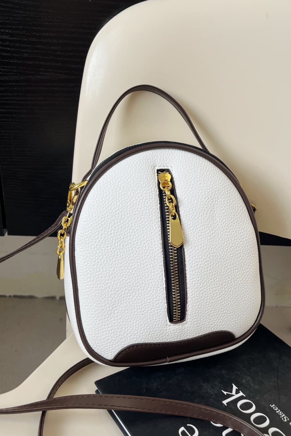 PU Leather Handbag - Premium Handbags from Trendsi - Just $19.99! Shop now at Handbags Specialist Headquarter