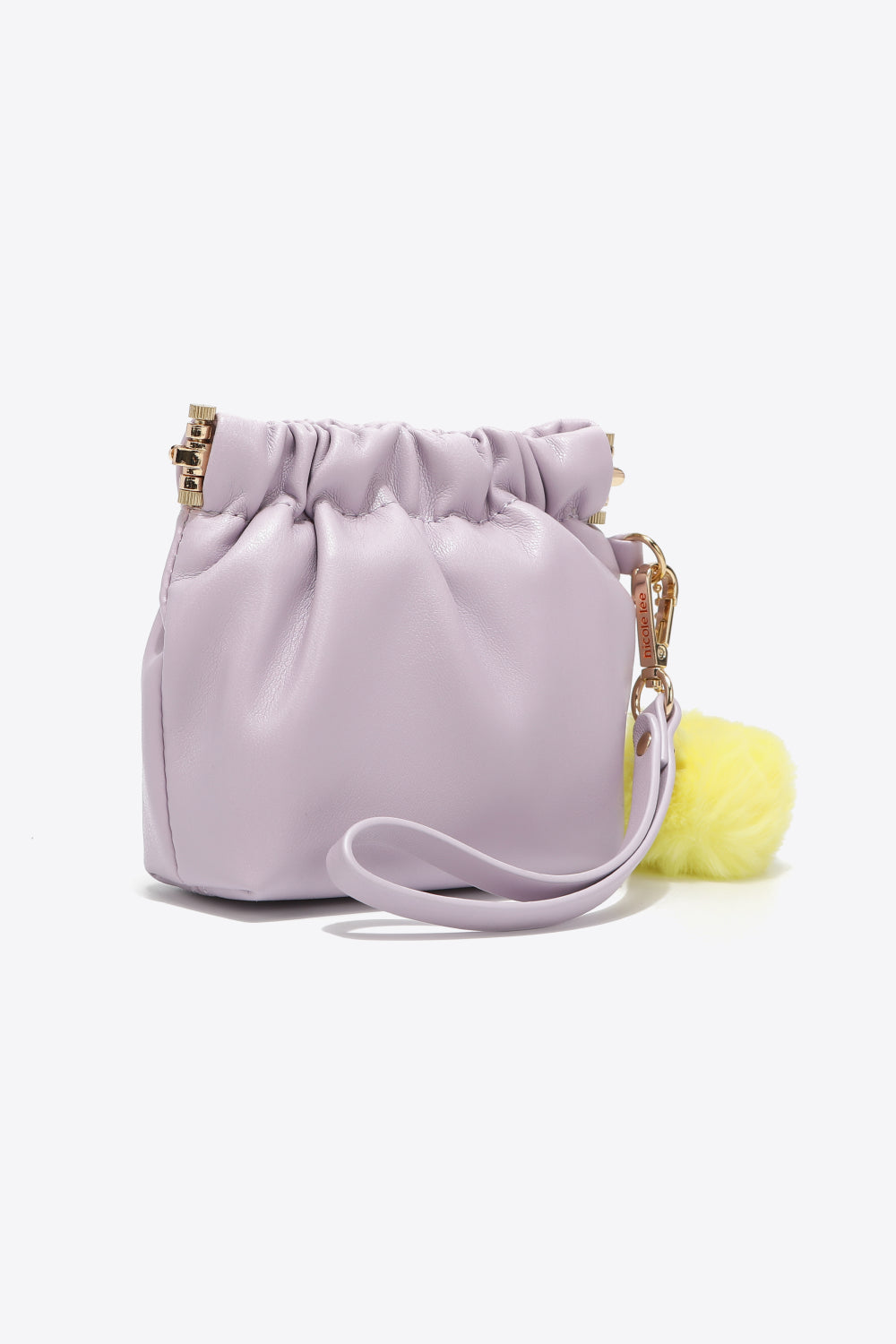 Nicole Lee USA Faux Leather Pouch - Premium Handbags from Trendsi - Just $22.99! Shop now at Handbags Specialist Headquarter