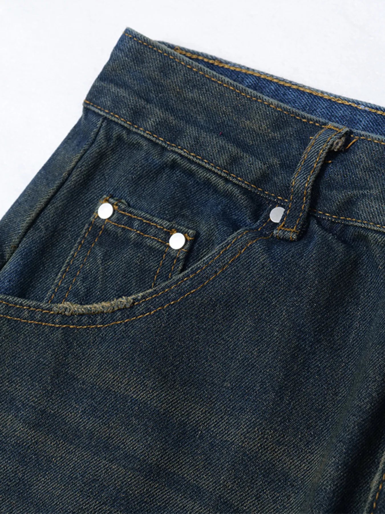 Men's Wide Leg Balloon Denim Jeans - Premium Women / Jeans & Denim from Trendsi - Just $86.99! Shop now at Handbags Specialist Headquarter