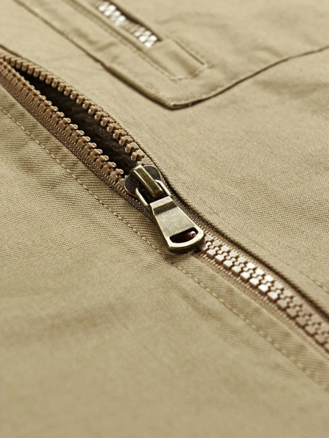 Men's Plus Size Zip Up Vest - Premium Men's Zip Up Vest from Trendsi - Just $79.05! Shop now at Handbags Specialist Headquarter