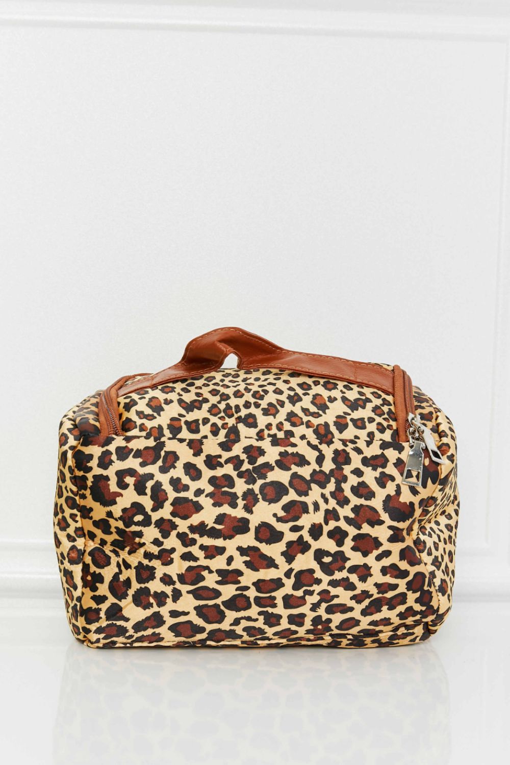 Printed Makeup Bag with Strap - Premium Handbags from Trendsi - Just $21.99! Shop now at Handbags Specialist Headquarter