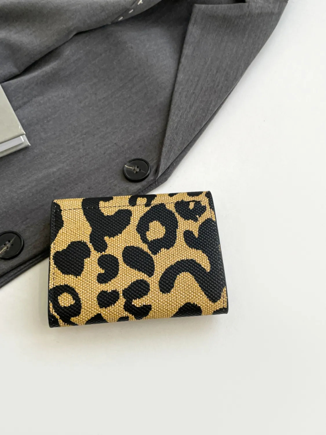 PU Leather Printed Wallet - Premium Wallet from Trendsi - Just $19.99! Shop now at Handbags Specialist Headquarter