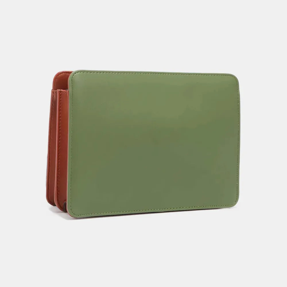 Nicole Lee USA Color Block Crossbody Bag - Premium Crossbody Bag from Trendsi - Just $41.99! Shop now at Handbags Specialist Headquarter