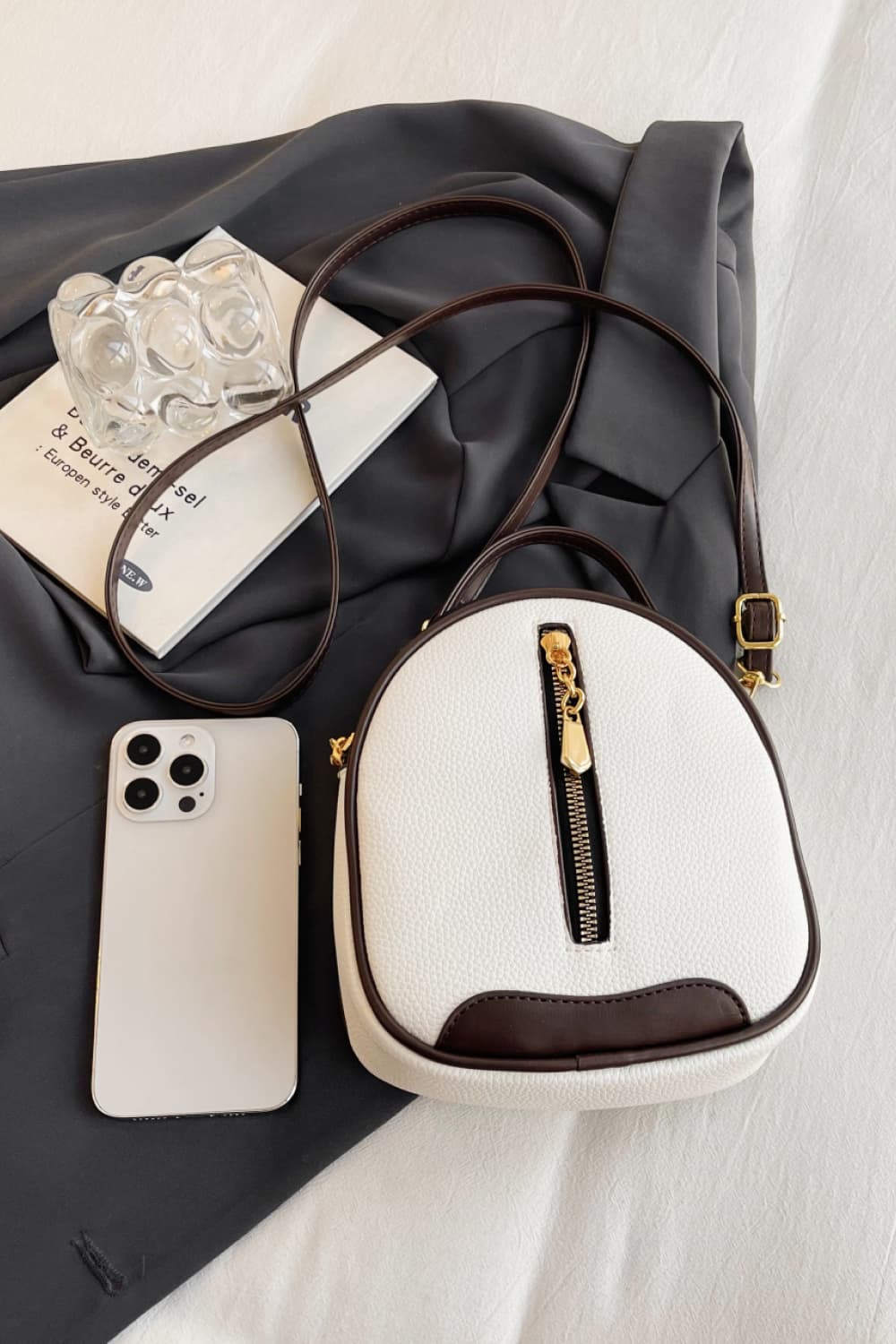 PU Leather Handbag - Premium Handbags from Trendsi - Just $19.99! Shop now at Handbags Specialist Headquarter