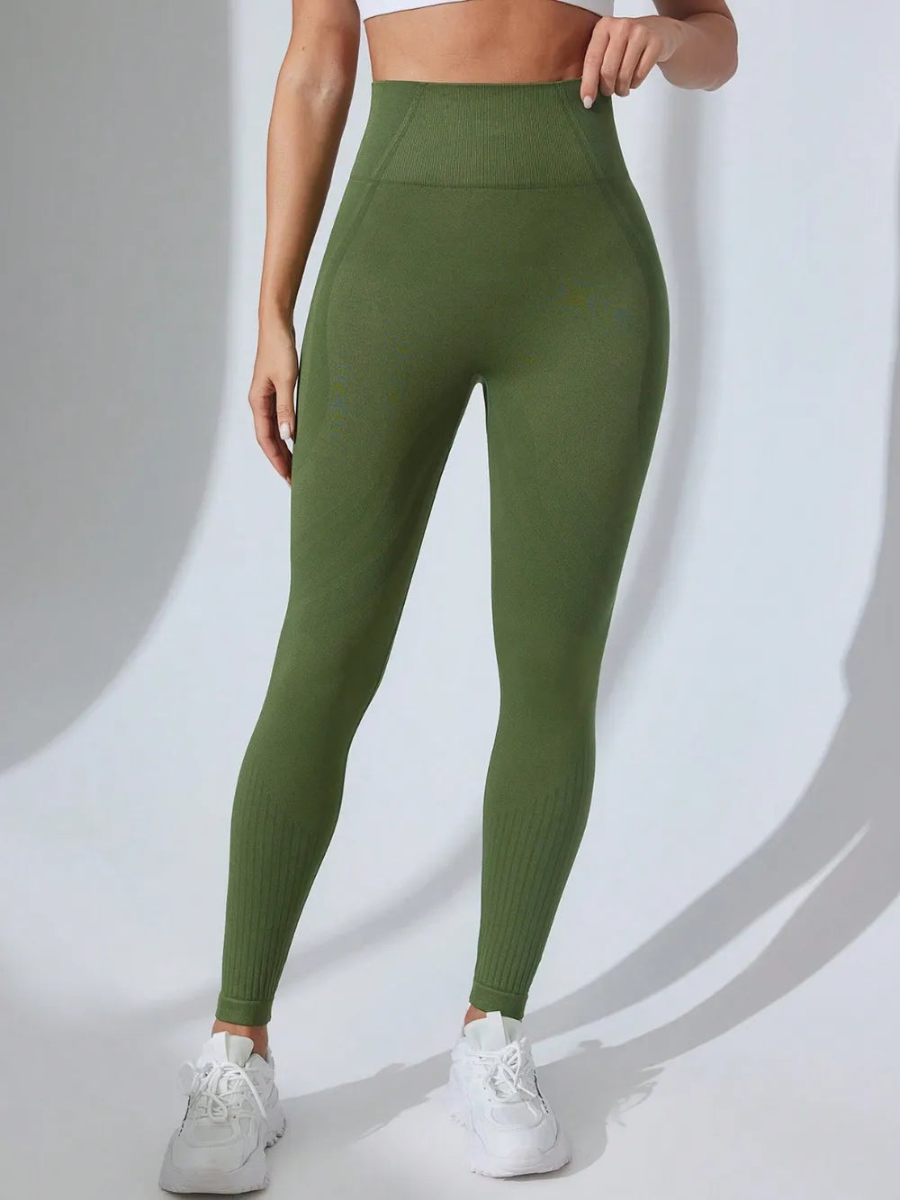 High Waist Active Leggings - Premium Leggings from Trendsi - Just $32.37! Shop now at Handbags Specialist Headquarter