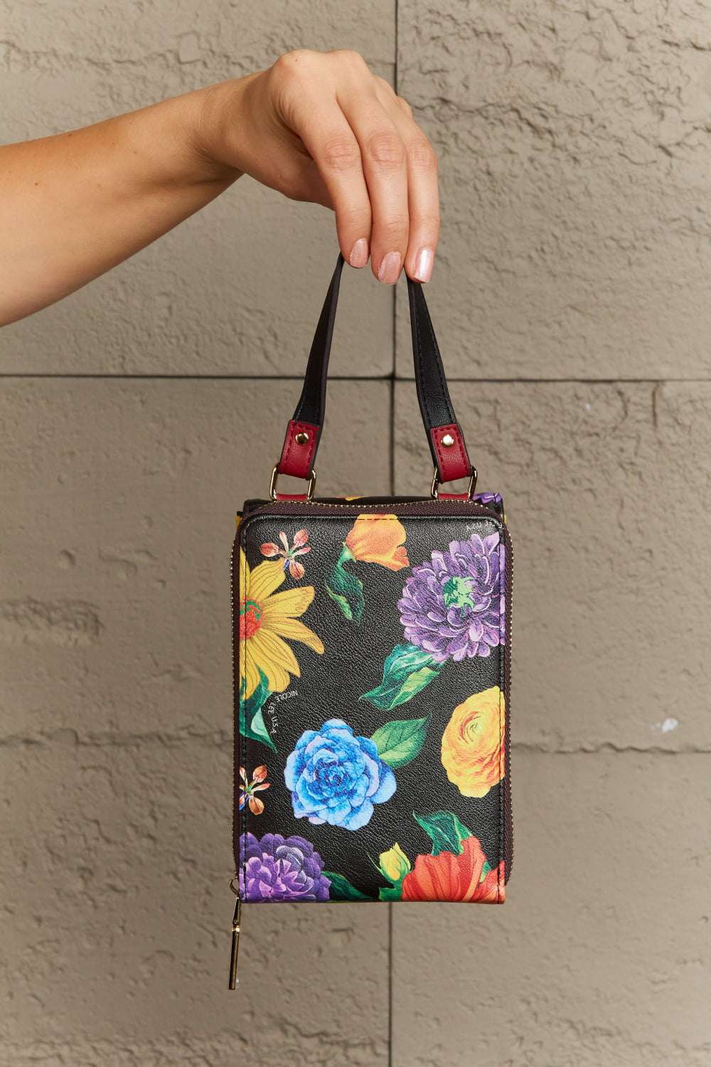 Nicole Lee USA Small Crossbody Wallet - Premium Wallet from Trendsi - Just $47.99! Shop now at Handbags Specialist Headquarter