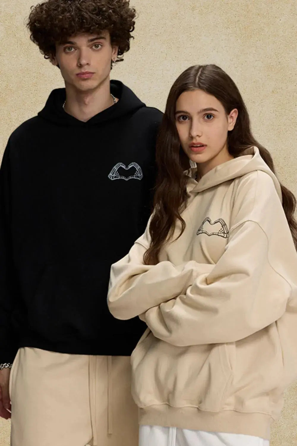 Men's Graphic Long Sleeve Hoodie.