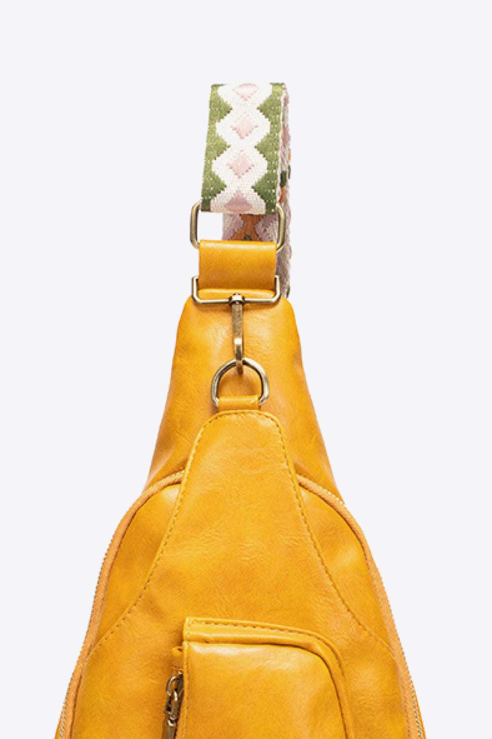 All The Feels PU Leather Sling Bag - Premium Crossbody Bag from Trendsi - Just $38.99! Shop now at Handbags Specialist Headquarter