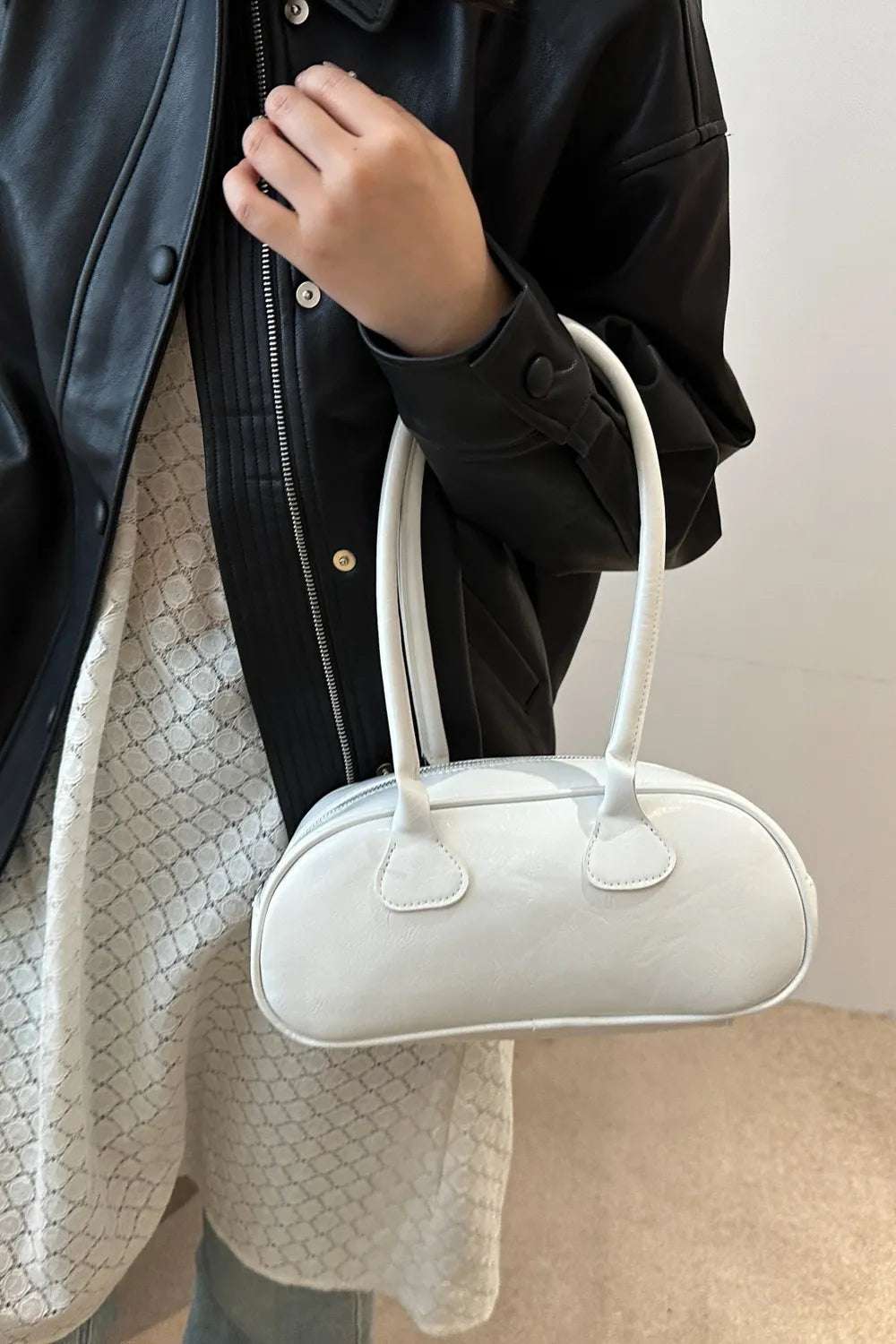 PU Leather Shoulder Bag - Premium Crossbody Bag from Trendsi - Just $18.99! Shop now at Handbags Specialist Headquarter