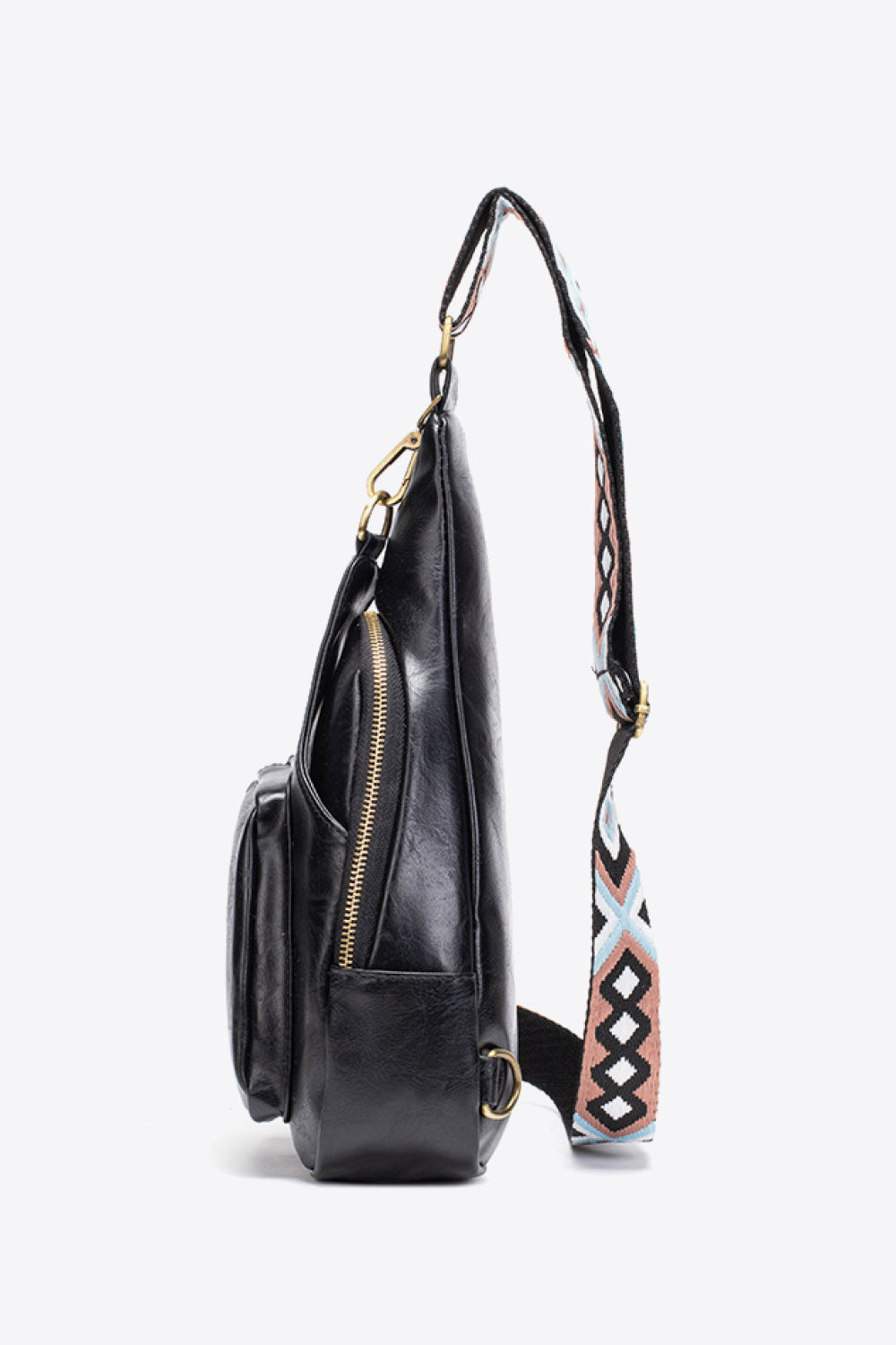 All The Feels PU Leather Sling Bag - Premium Crossbody Bag from Trendsi - Just $38.99! Shop now at Handbags Specialist Headquarter