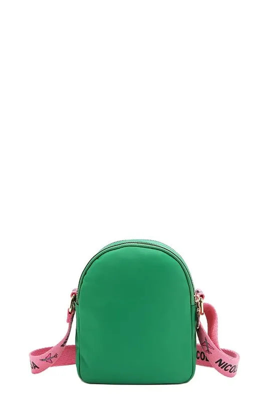 Nicole Lee USA Color Patch Crossbody Bag - Premium Crossbody Bag from Trendsi - Just $62.99! Shop now at Handbags Specialist Headquarter