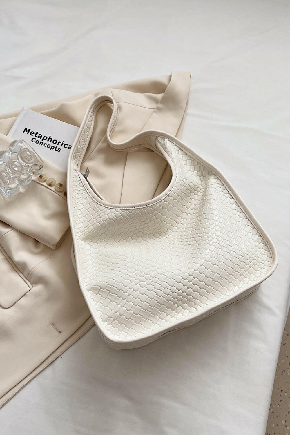 PU Leather Shoulder Bag.