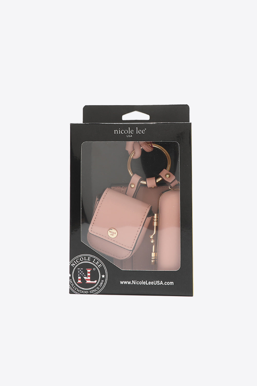 Nicole Lee USA Vegan Leather 3-Piece Lanyard Set - Premium Handbags from Trendsi - Just $59.99! Shop now at Handbags Specialist Headquarter