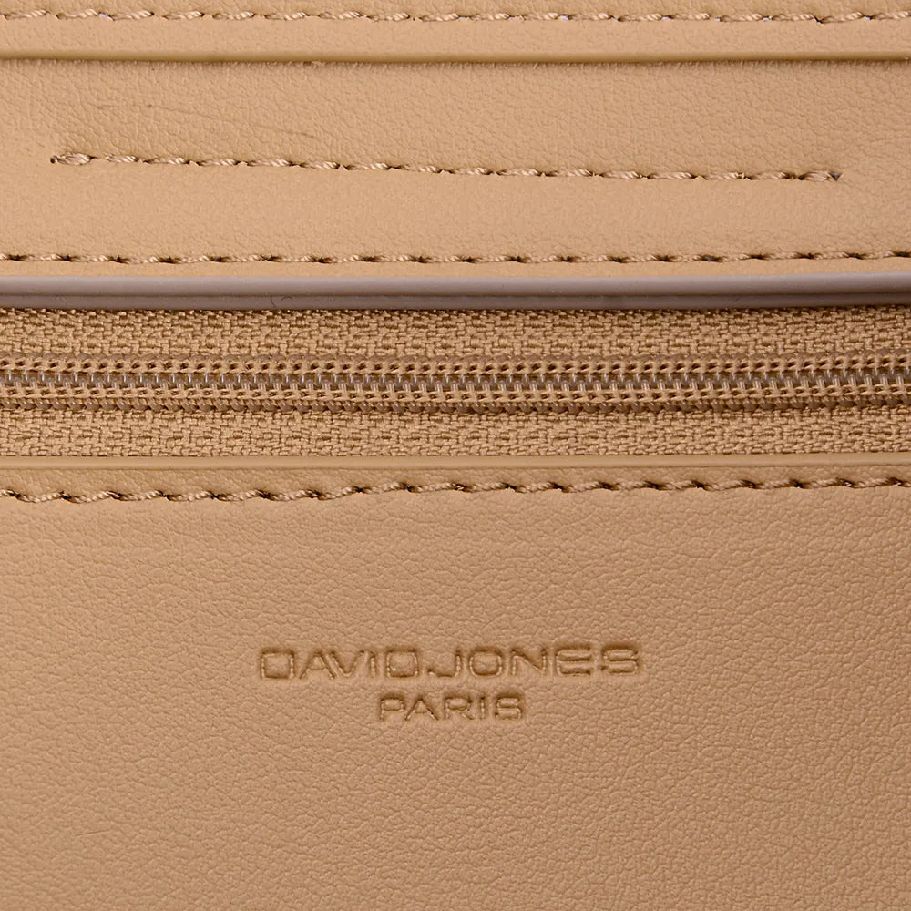 David Jones PU Leather Handbag - Premium Tote Bag from Trendsi - Just $44.99! Shop now at Handbags Specialist Headquarter