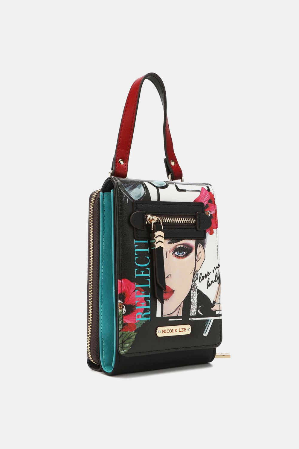 Nicole Lee USA Small Crossbody Wallet - Premium Wallet from Trendsi - Just $47.99! Shop now at Handbags Specialist Headquarter
