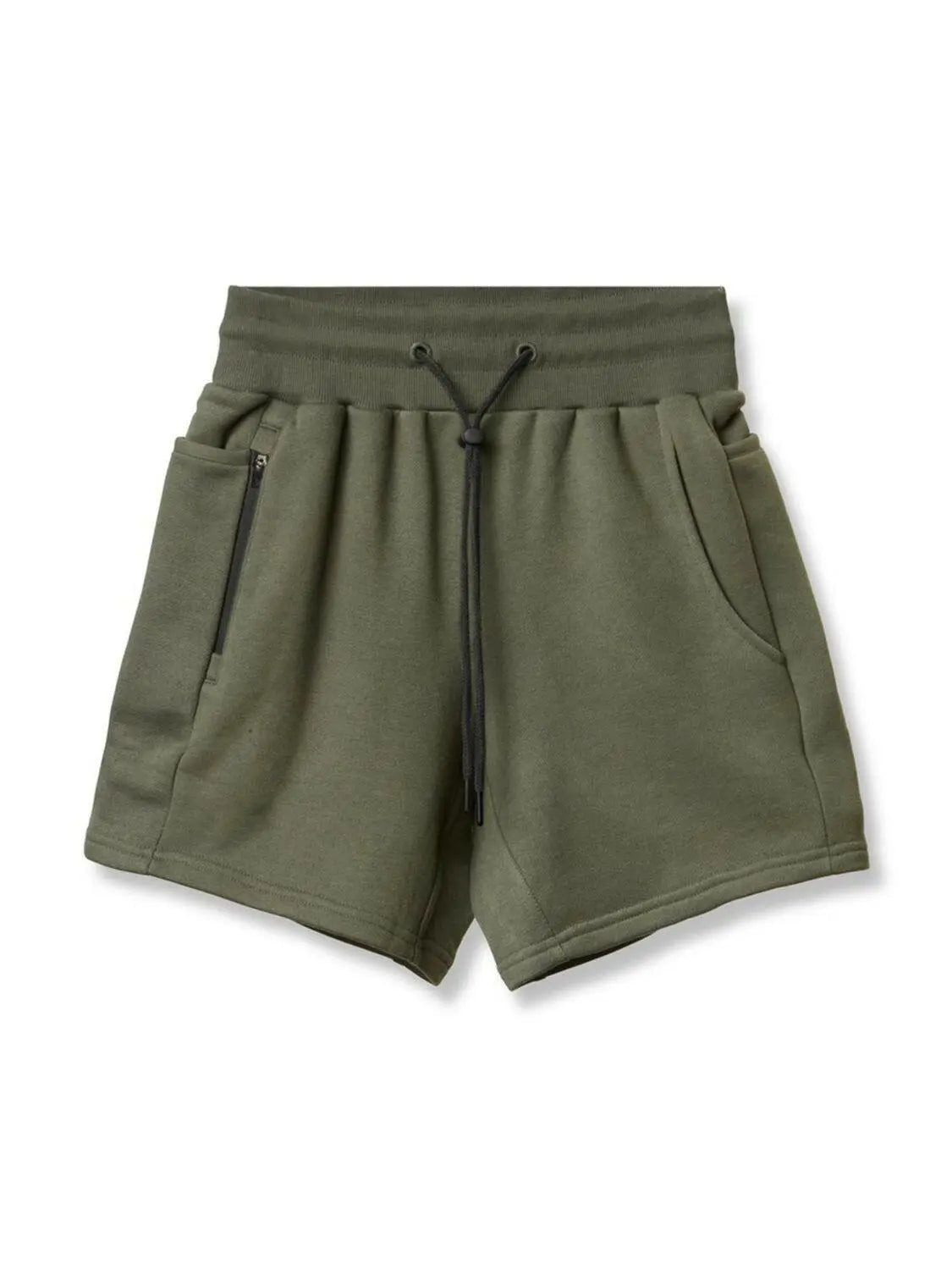 Men's Plus Size Drawstring High Waist Active Shorts.