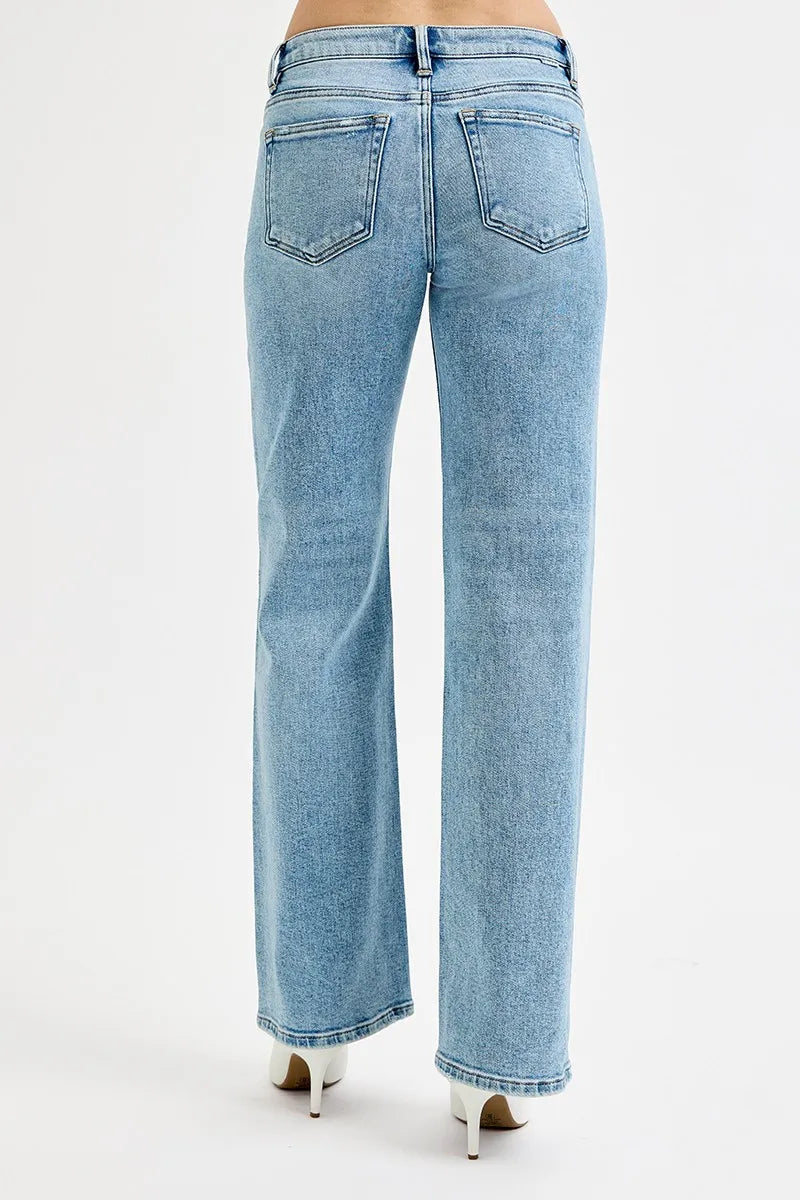 RISEN Full Size Low Rise Ankle Boyfriend Distressed Jeans Plus Size - Premium Women / Jeans & Denim from Trendsi - Just $66.99! Shop now at Handbags Specialist Headquarter