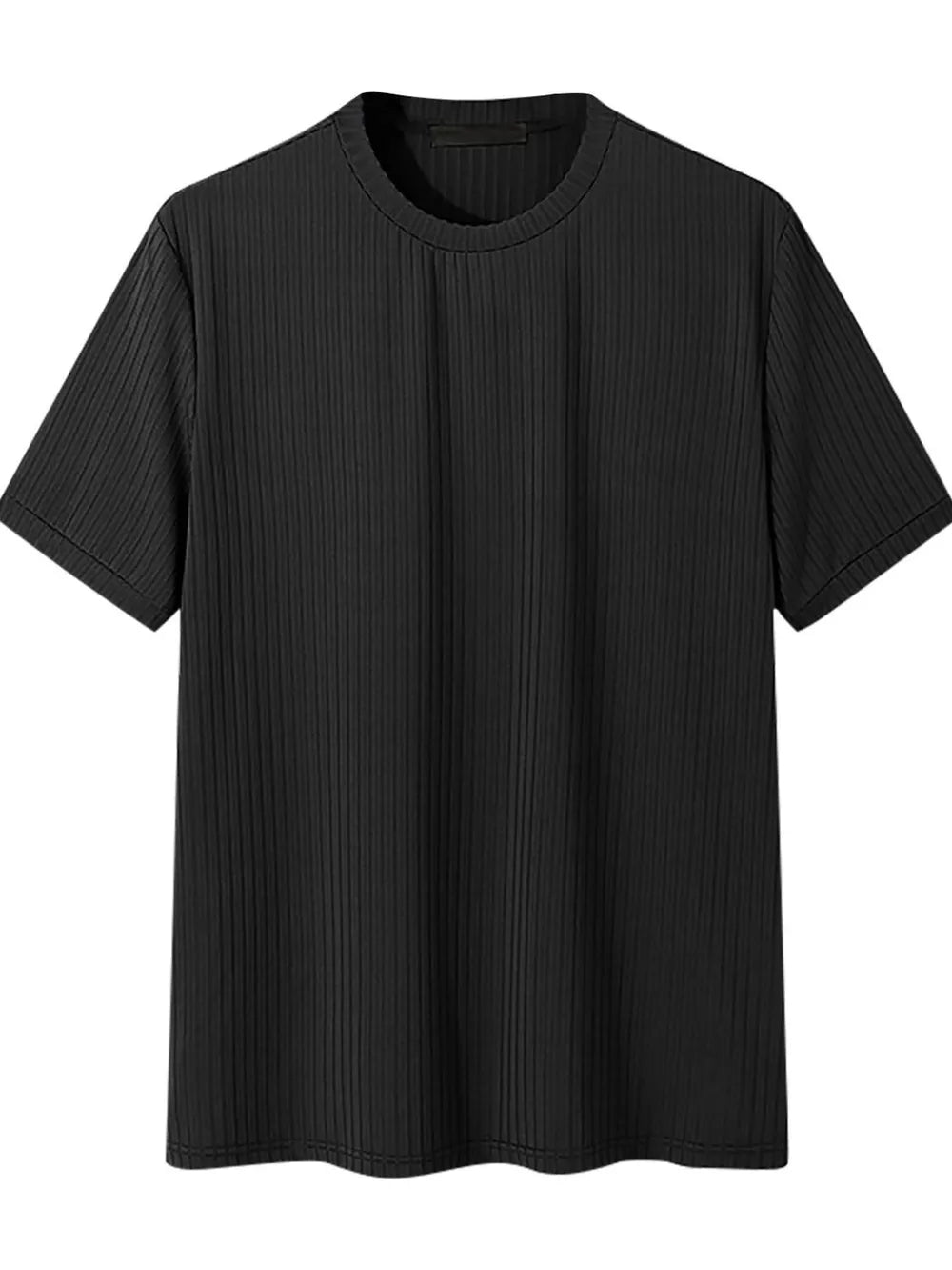 Men's Full Size Round Neck Short Sleeve T-Shirt Plus Size - Premium Men's Shirts from Trendsi - Just $29.54! Shop now at Handbags Specialist Headquarter