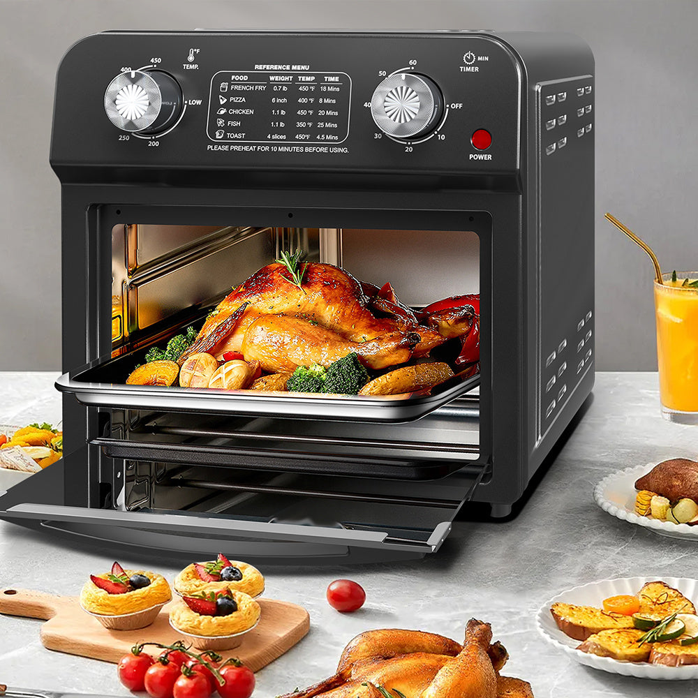 CrispMaster 12.5 Qt Dual Knob Air Fryer Oven