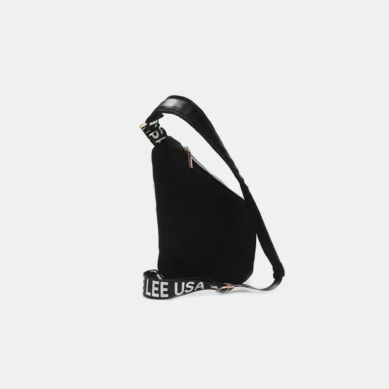 Nicole Lee USA Vegan Leather Leopard & Lip Pattern Crossbody Bag - Premium Wallet from Trendsi - Just $53.99! Shop now at Handbags Specialist Headquarter