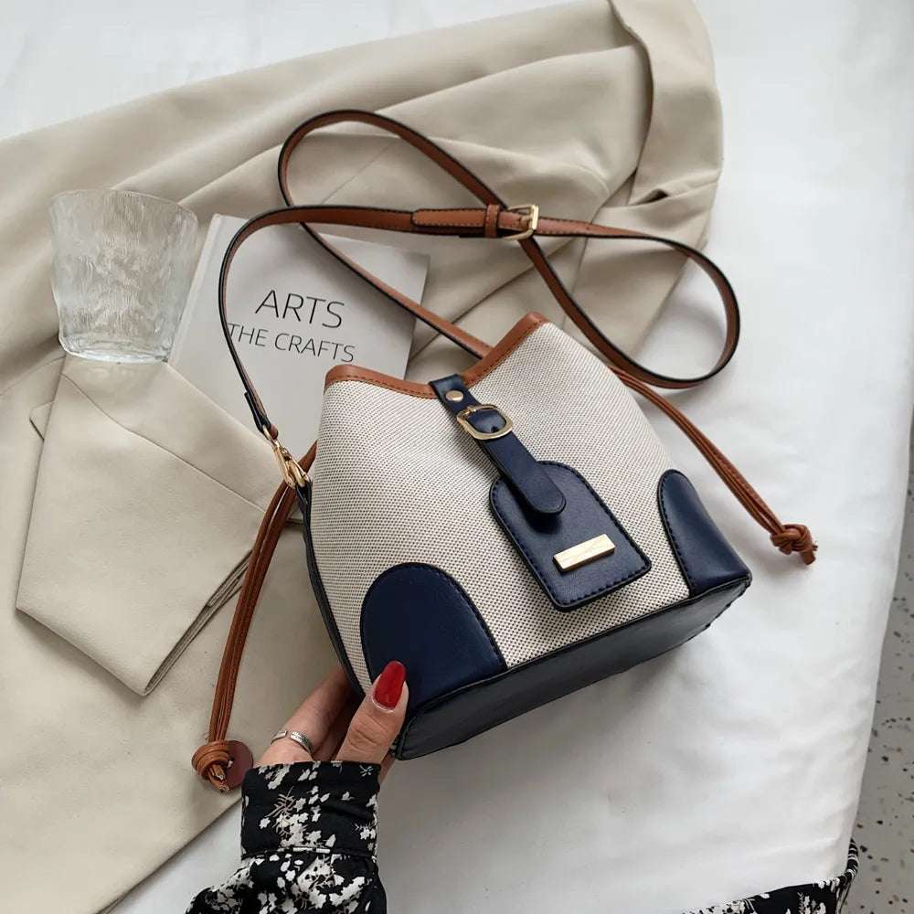 Straw Braided Adjustable Strap Crossbody Bag - Premium Crossbody Bag from Trendsi - Just $38.99! Shop now at Handbags Specialist Headquarter