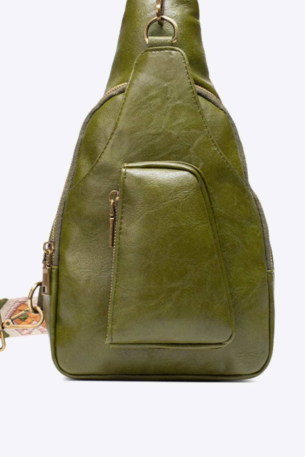 All The Feels PU Leather Sling Bag - Premium Crossbody Bag from Trendsi - Just $38.99! Shop now at Handbags Specialist Headquarter