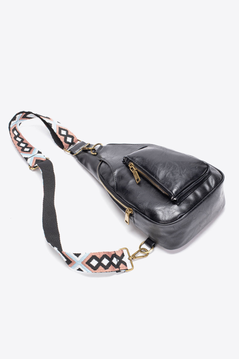 All The Feels PU Leather Sling Bag - Premium Crossbody Bag from Trendsi - Just $38.99! Shop now at Handbags Specialist Headquarter