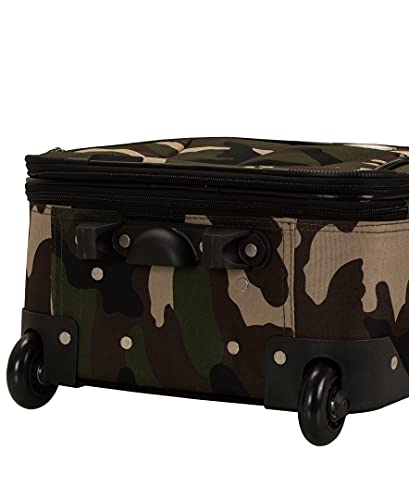 Charcoal Rockland Journey Expandable Luggage Set