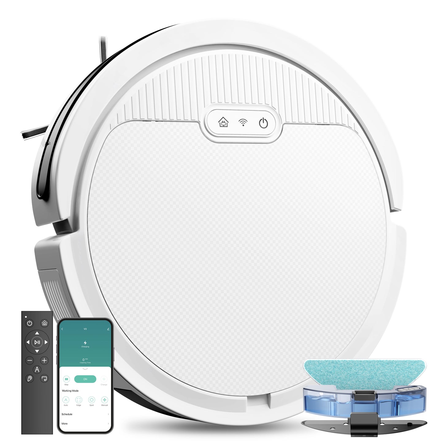 PetPro CleanBot: 3-in-1 Vacuum & Mop Master