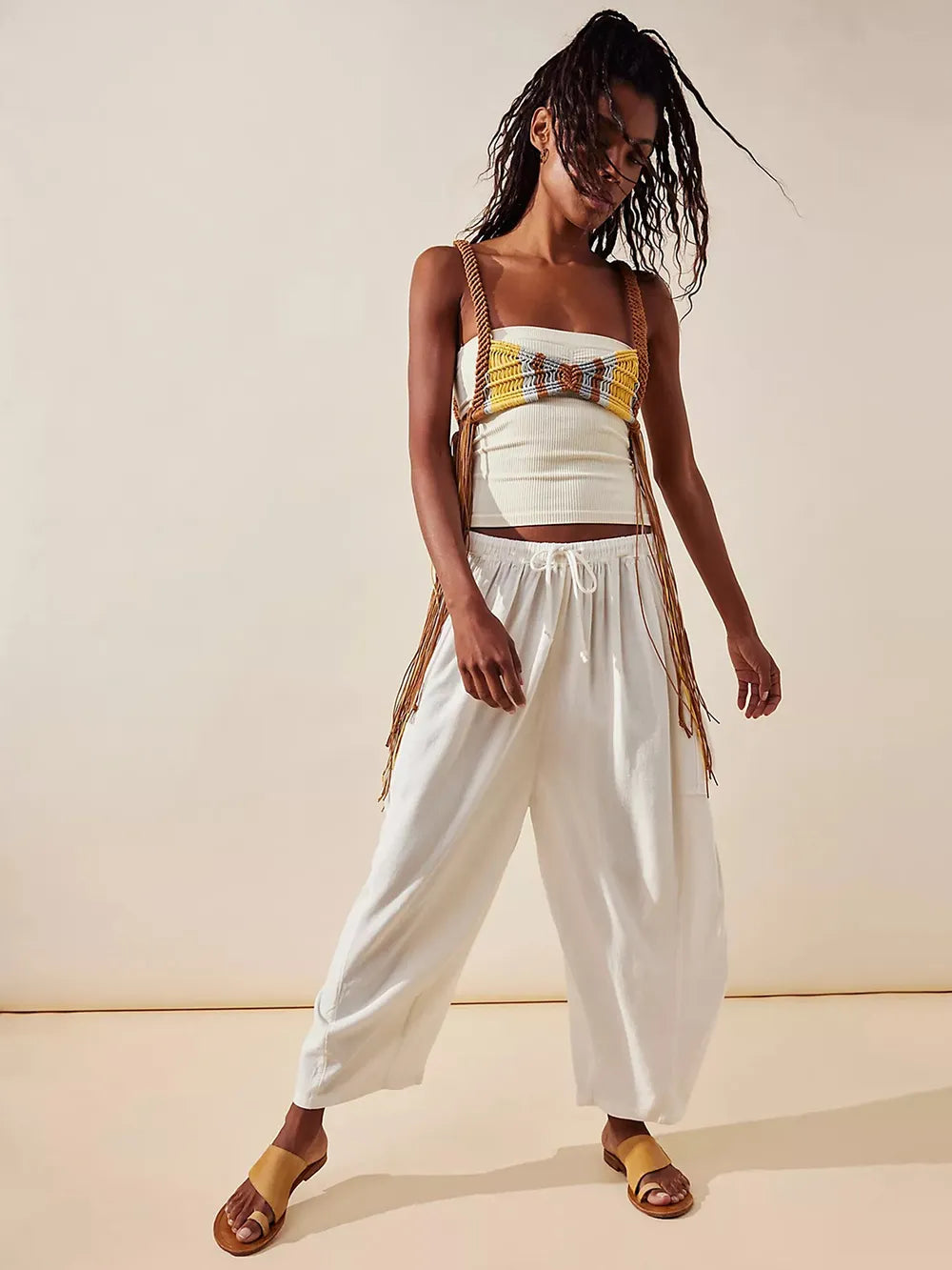 Full Size Wide Leg Pants with Pockets - Premium Women Pants from Trendsi - Just $42.99! Shop now at Handbags Specialist Headquarter