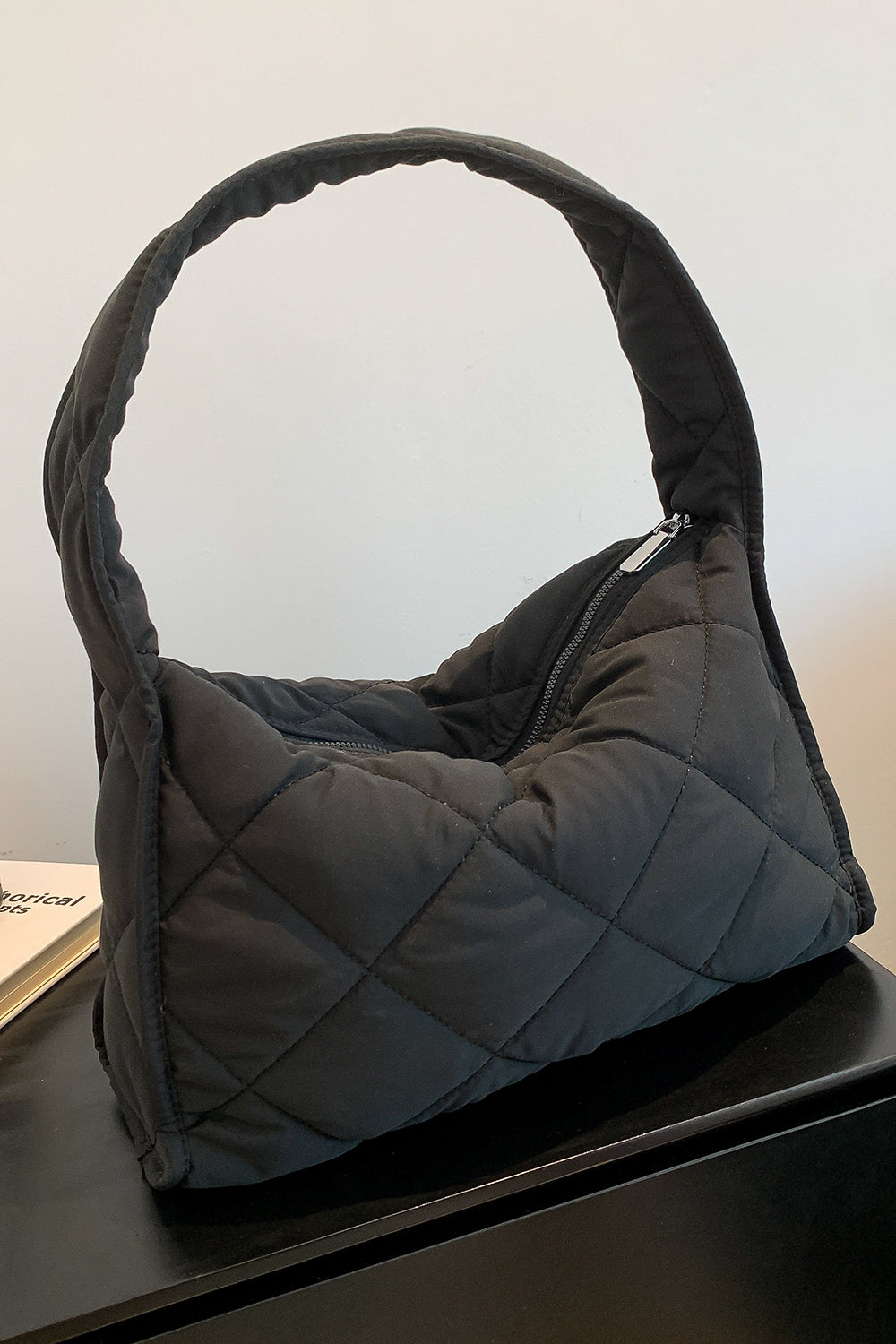 Nylon Shoulder Bag - Premium Tote Bag from Trendsi - Just $39.99! Shop now at Handbags Specialist Headquarter