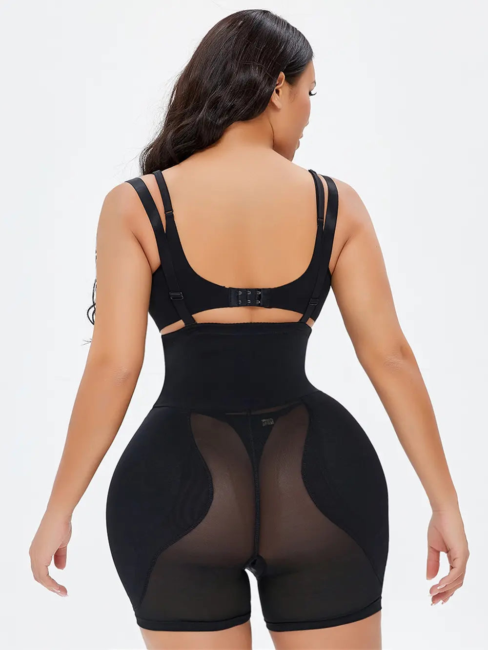 Full Size Hook-and-Eye Under-Bust Shaping Bodysuit - Premium Bottoms from Trendsi - Just $35! Shop now at Handbags Specialist Headquarter