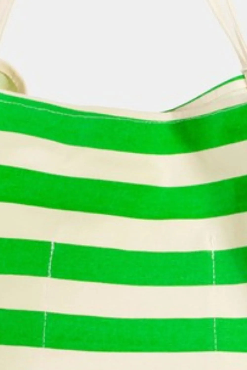 Fame Bright Color Stripe Tote Bag - Premium Tote Bag from Trendsi - Just $39.99! Shop now at Handbags Specialist Headquarter