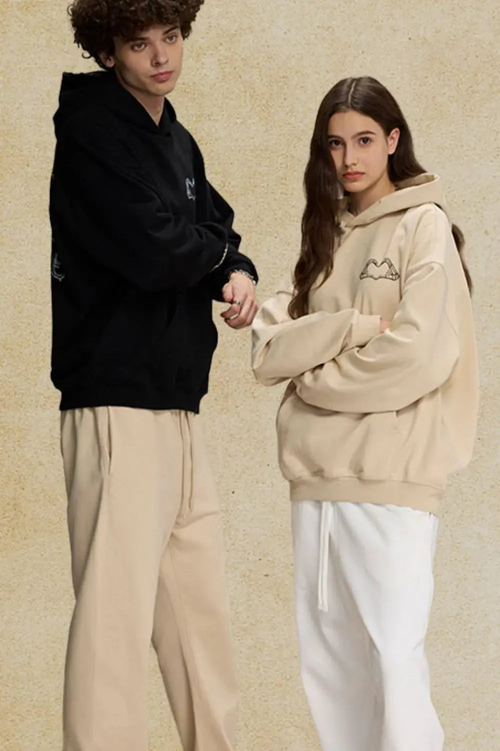 Men's Graphic Long Sleeve Hoodie.
