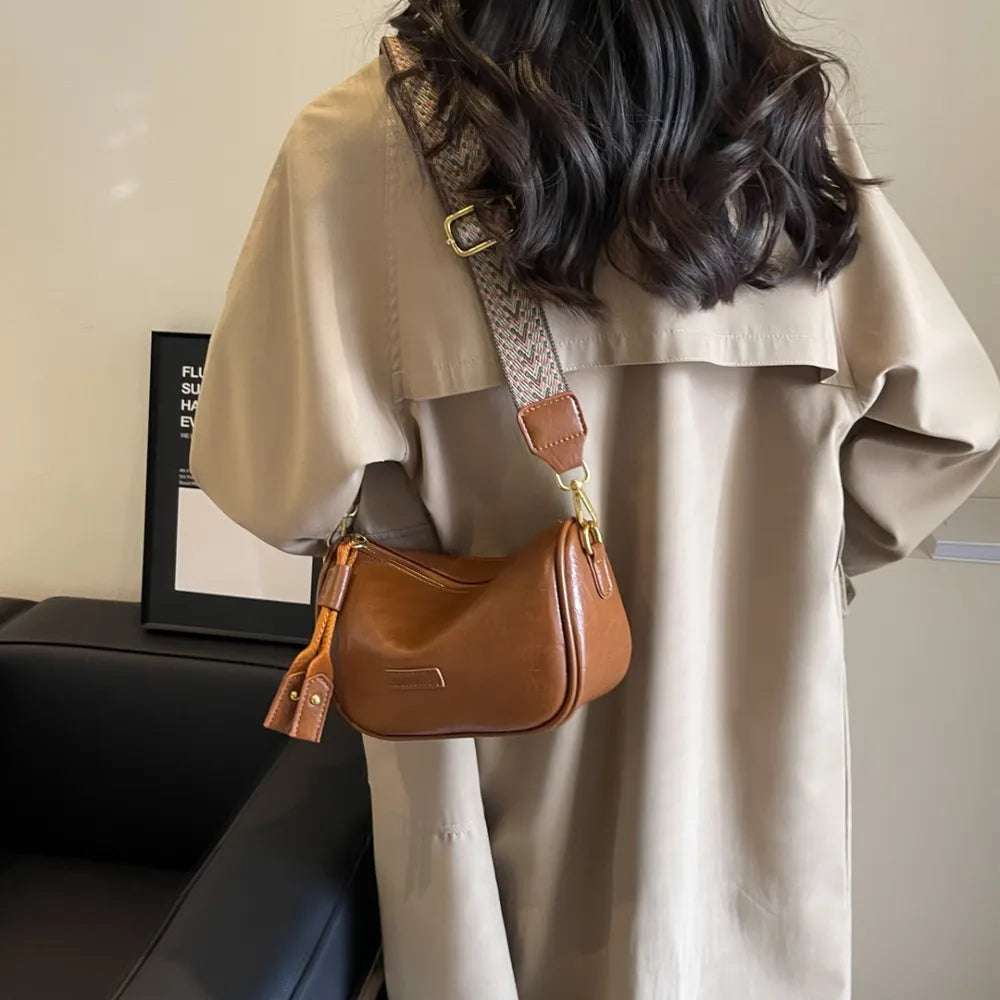 PU Leather Shoulder Bag - Premium Crossbody Bag from Trendsi - Just $27.99! Shop now at Handbags Specialist Headquarter