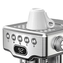 GeekCraft 20-Bar Espresso & Milk Frother Station