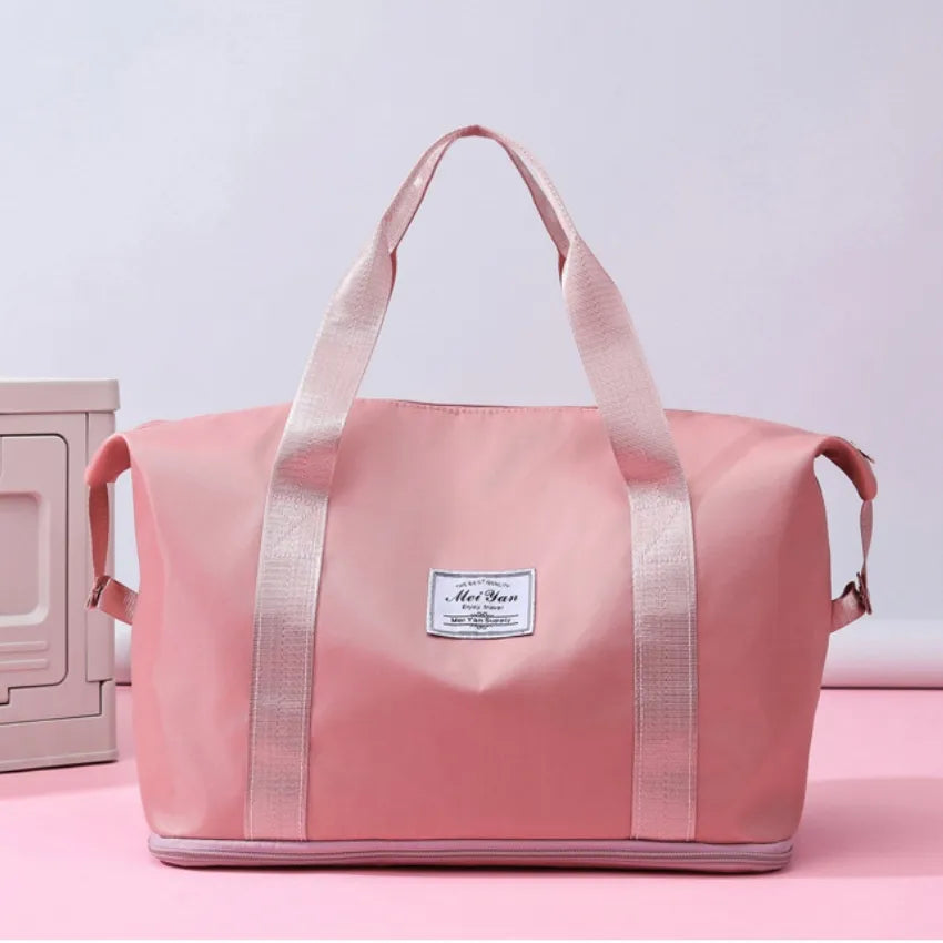 Oxford Cloth Oversize Travel Bag - Premium travel-bag from Trendsi - Just $39.99! Shop now at Handbags Specialist Headquarter