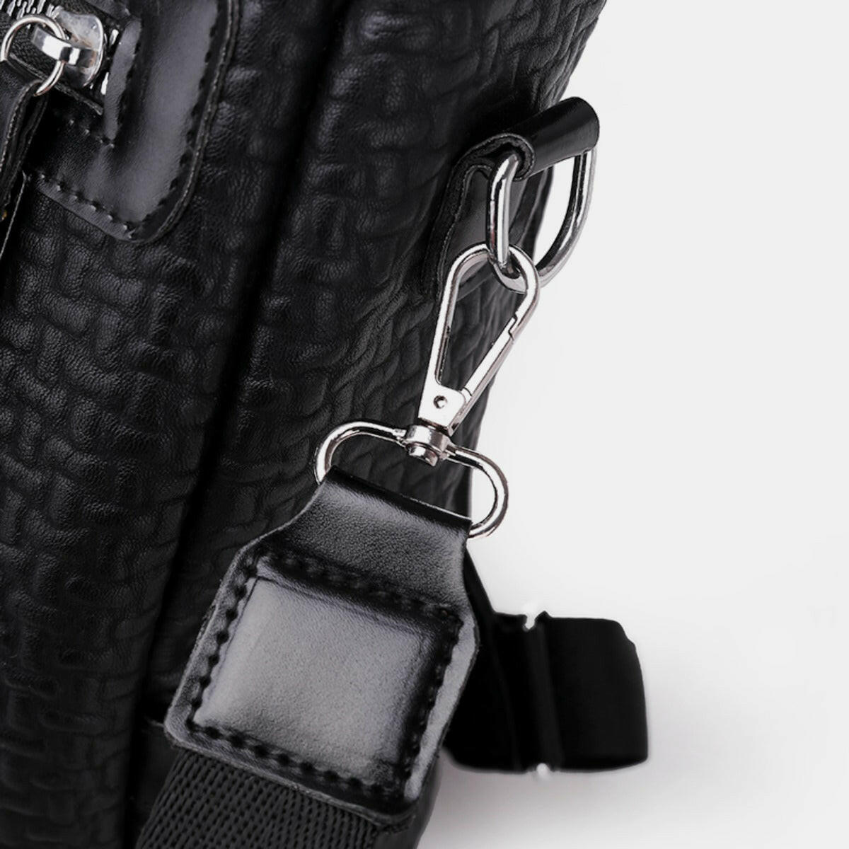 PU Leather Backpack Bag.